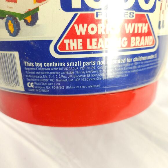 Vintage 1991 1000 Pieces Mega Micro Bloks Made In Canada Building Blocks - Picture 5 of 5